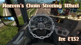 Harven's Chain Steering Wheel for ETS2