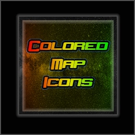 Colored Map Icons