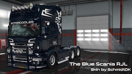 The Blue Scania RJL