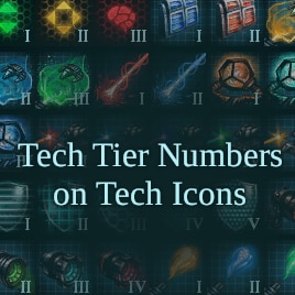 Tech Tier Numbers on Tech Icons (2.1)