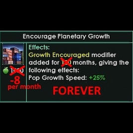 Encourage Growth Permanently [3.0]