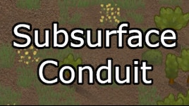 Subsurface Conduit
