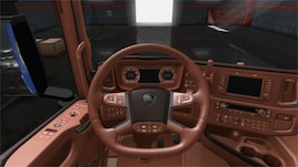 Tan Interior for Scania R and Scania S