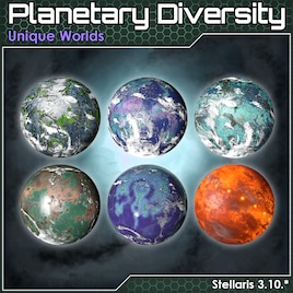 Planetary Diversity - Unique Worlds