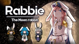 Rabbie The Moonrabbit race