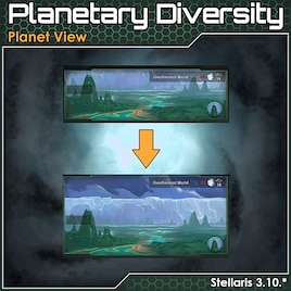 Planetary Diversity - Planet View