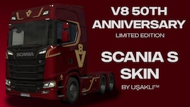 Scania S V8 50th Anniversary Limited Edition Skin