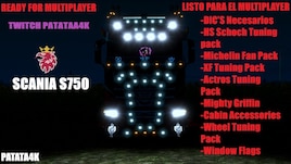 -SCANIA S750 MULTIPLAYER [TRUCKERSMP] By PATATA4K-