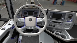 SCANIA S 2016 Interior White with Blue