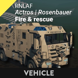 RNLAF fire & rescue truck | Mercedes - Rosenbauer