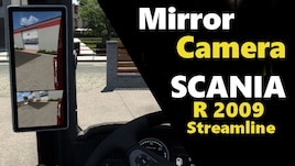 mirror camera from DAF 2021 for SCANIA R 2009/Streamline