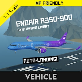 ENDAIR A350-900 [Synthwave Livery] [Stormlink Compatible]