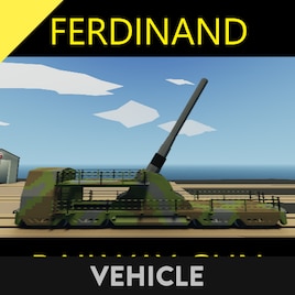 (weapons DLC)FERDINAND RAILWAY GUN