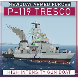 P-119 Tresco High Intensity Gun Boat