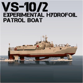 VS-10/2 - Experimental Hydrofoil Patrol Boat