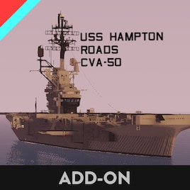 USS Hampton Roads CVA 50