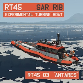 RT45 Experimental Turbine SAR boat