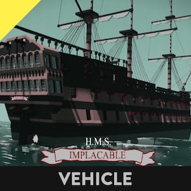 HMS Implacable (1805), Third Rate Ship of the Line (WEAPONS DLC)