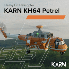 KH - 64 Petrel - firefighting/heavy lift helicopter