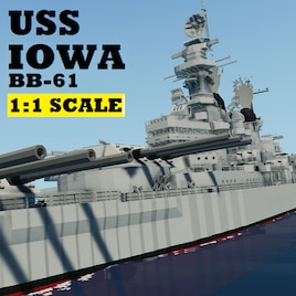 USS Iowa BB61 Battleship