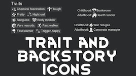 Trait and Backstory Icons