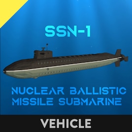 SSN-1 Nuclear-Powered Ballistic Missile Submarine by MrCreebert