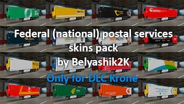 [DLC Krone] Federal (national) postal services skins pack