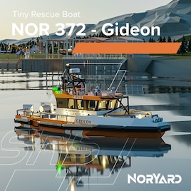 NOR. 372 Gideon - Tiny Rescue Boat