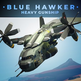 Blue Hawker Heavy Gunship VTOL