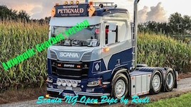 Scania NG L6&V8 Open Pipe {automatic gearbox version}
