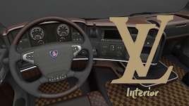 Louis Vuitton Interior for Scania R