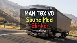 MAN TGX V8 Sound Mod and Blinker